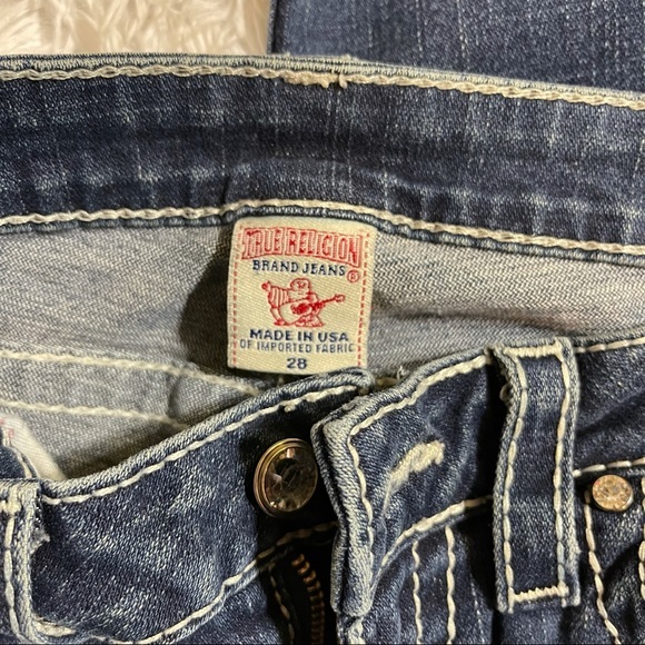 True Religion Disco Becky Big T Blue Jeans - Picture 8 of 11